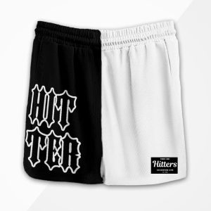 Black & White Basketball Shorts