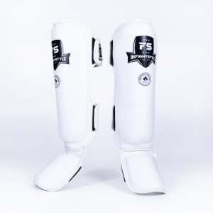 InFightStyle Pro Shinguards - White